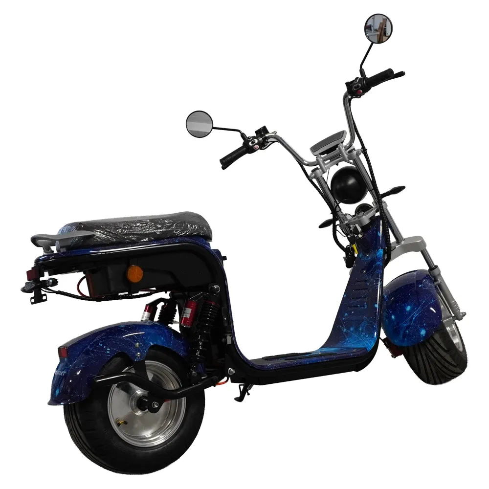 Rotakt Cruiser – Scuter Electric 1500W, 2 Locuri, 25 km/h - Portocaliu