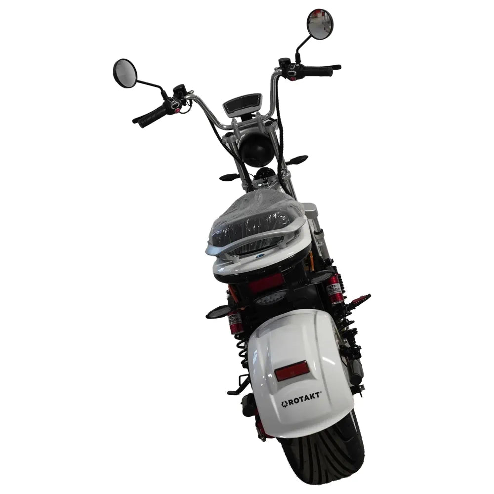 Rotakt Cruiser – Scuter Electric 1500W, 2 Locuri, 25 km/h - Alb