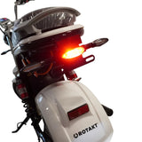 Rotakt Cruiser – Scuter Electric 1500W, 2 Locuri, 25 km/h - Alb