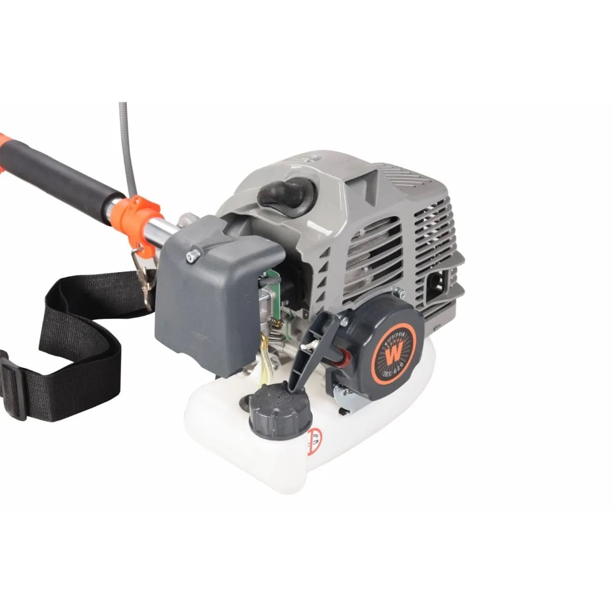 Motocoasa profesionala WOLFSON TRX-620, 2 CP, 8 accesorii, ham