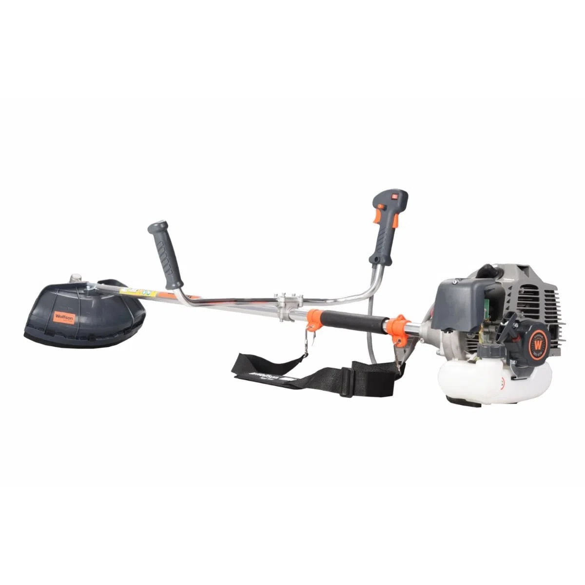 Motocoasa profesionala WOLFSON TRX-620, 2 CP, 8 accesorii, ham