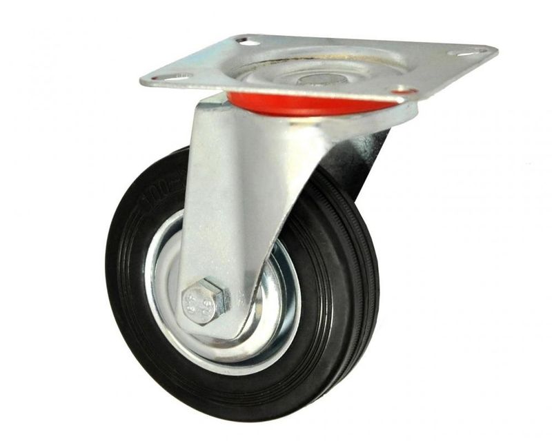 Roata carucior 5” - talpa metal - rulment - 125/37.5-50