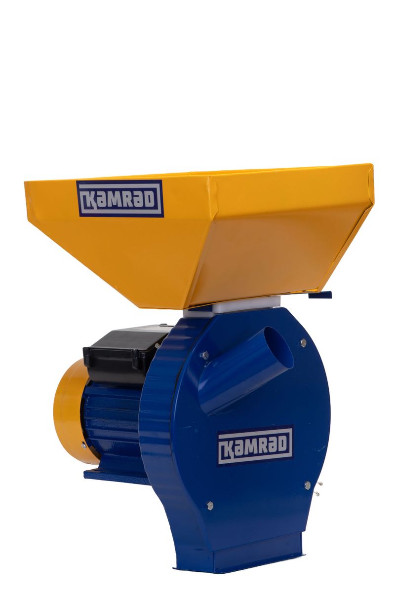 Moara pentru cereale si stiuleti de porumb Kamrad, 3900W, 320 Kg/h