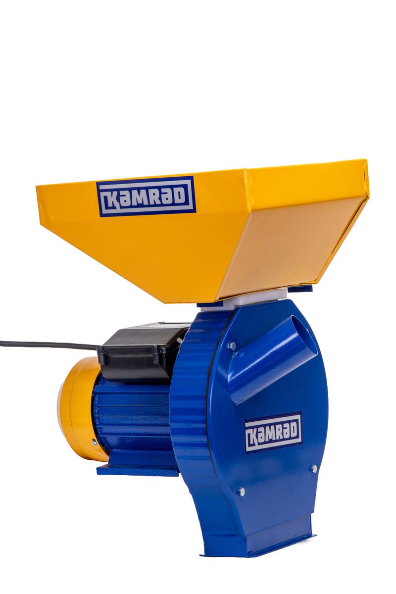 Moara pentru cereale si stiuleti de porumb Kamrad, 3900W, 320 Kg/h