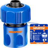 Conector rapid pentru furtun Wadfow, 3/4", ABS, functie de oprire a apei