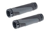 MANSOANE - STRIKE Inele blocare din Aluminiu  -  TPR Forma egonomica  -  Bi-Color Negru - Gri  -  