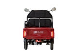 Triciclu Cargo electric BLADE Active R6 1300W, 25 km/h, autonomie pana la 50 km, baterie plumb-acid 72 V/20 Ah, capacitate maxima 500 kg, fara permis, culoare rosu