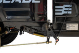 Triciclu Cargo electric BLADE Active R6 1300W, 25 km/h, autonomie pana la 50 km, baterie plumb-acid 72 V/20 Ah, capacitate maxima 500 kg, fara permis, culoare negru-portocaliu