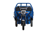 Triciclu Cargo electric BLADE Sprint 3.0 - 2000W, 25 km/h, autonomie pana la 70 km, baterie plumb-acid 72V 45Ah, capacitate maxima 600 kg, fara permis, culoare albastru