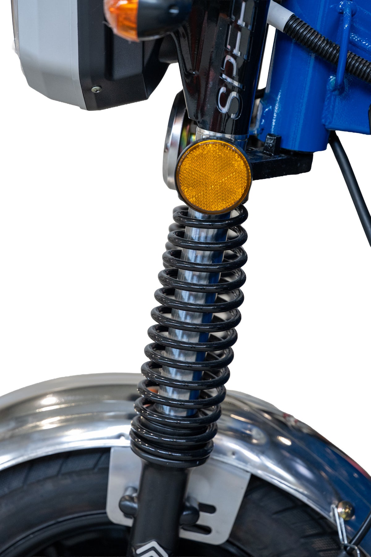 Triciclu Cargo electric BLADE Sprint 3.0 - 2000W, 25 km/h, autonomie pana la 70 km, baterie plumb-acid 72V 45Ah, capacitate maxima 600 kg, fara permis, culoare albastru