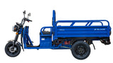 Triciclu Cargo electric BLADE Sprint 3.0 - 2000W, 25 km/h, autonomie pana la 70 km, baterie plumb-acid 72V 45Ah, capacitate maxima 600 kg, fara permis, culoare albastru