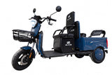 Triciclu electric BLADE DUO MAX 11, 1200W, 60V 20Ah, 25 km/h, fara permis, autonomie 50 km, 3+1 viteze, albastru-negru