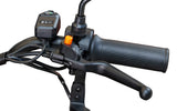 Triciclu electric BLADE DUO MAX 11, 1200W, 60V 20Ah, 25 km/h, fara permis, autonomie 50 km, 3+1 viteze, portocaliu-negru