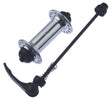 BUTUC FATA - ALUMINIU Gauri 36  -  Argintiu Lungime QR 112mm   - Ax 9mm Cale rulare Bile de Otel