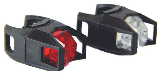 SET LUMINI - FIGHTER 1 LED Alb SUPER BRIGHT 1 LED Rosu SUPER BRIGHT 2 Functii 