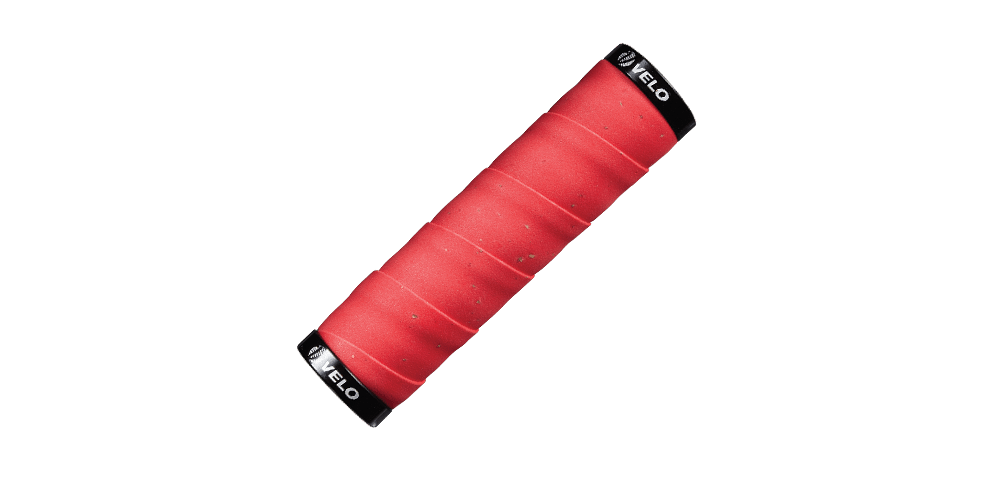 MANSOANE VELO - Combies  -  EVA, Gel  -  129mm Fixare Inele blocare  -  Rosu