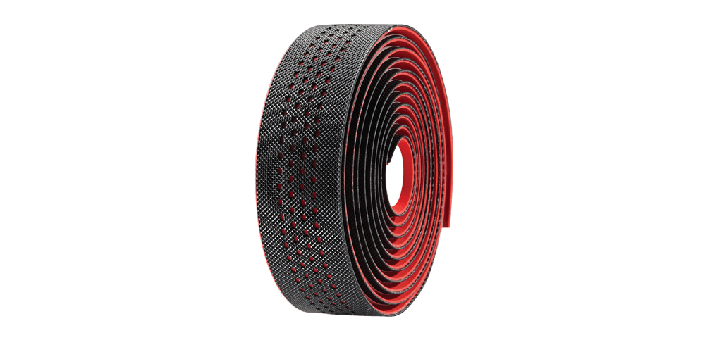 GHIDOLINA VELO - Elastic Wrap  -  PU, Microfiber, Vex Gel, Shockproof, Holes, D2  -  Negru/Rosu