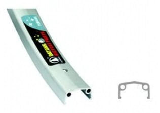 JANTA 28x1.5-1.75 - ALUMINIU SIMPLA - 500g ML-01 36H 14G