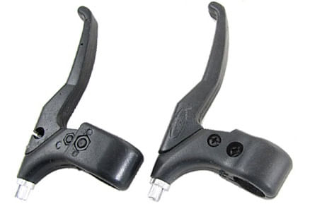 MANETE FRANA PLASTIC NEGRU  