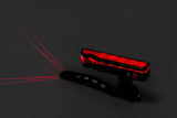 STOP BICICLETA CU PROIECTIE LASER REINCARCABIL USB