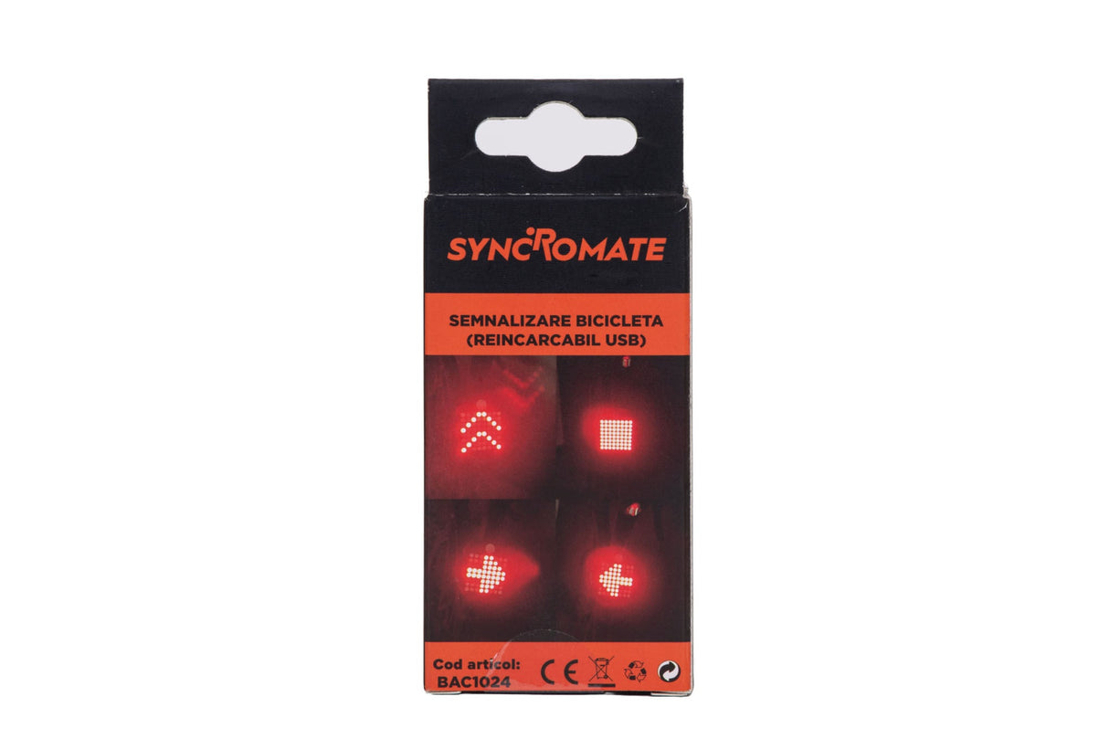 SEMNALIZARE BICICLETAREINCARCABIL USB