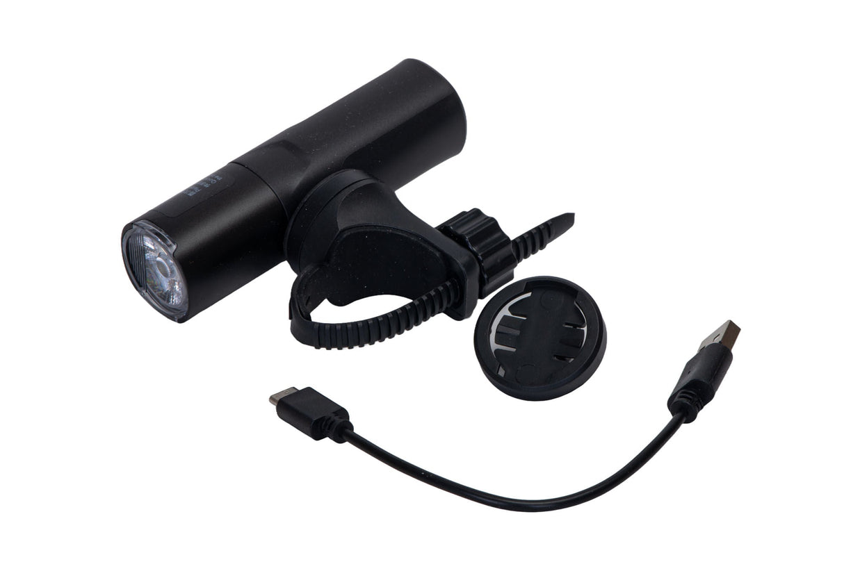 FAR LED CU LENTILA ROTATIVA PTR BICICLETA REINCARCABIL USB