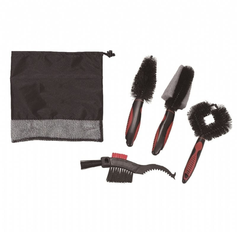 TRUSA PERII CURATARE BICICLETA - BIKE HAND  -  Plastic  -  4 bucati + saculet Model YC-798