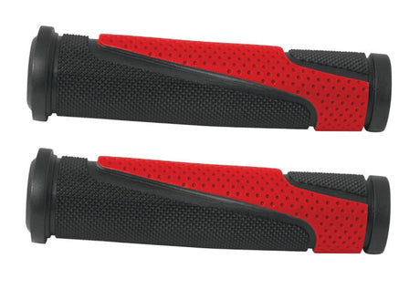 MANSOANE - CAPER  -  TPR Forma ergonomica Anti-alunecare  -  Bi-Color Negru - Rosu  -  130mm 