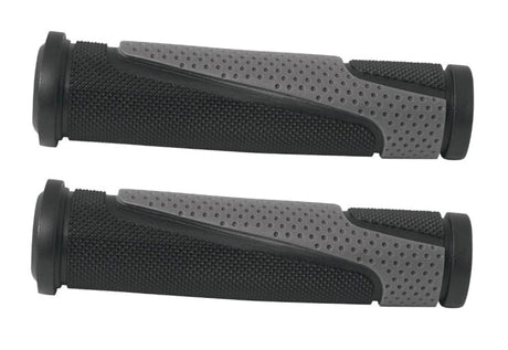 MANSOANE - CAPER  -  TPR Forma ergonomica Anti-alunecare  -  Bi-Color Negru - Gri  -  130mm 