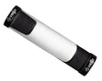 MANSOANE VELO - Slice  -  Cauciuc  -  130mm Fixare Inele blocare  -  Alb/Negru