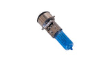 Bec halogen BA20D, lumina albastra, 12V 35/35W