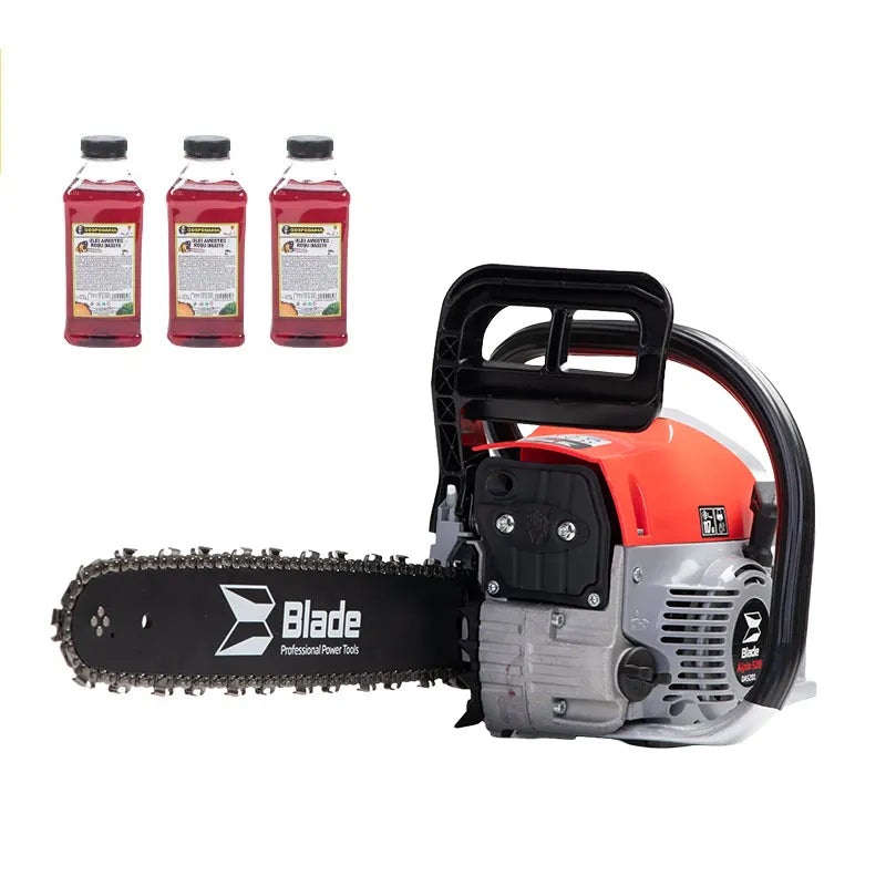 Drujba pe benzina BLADE Alpin 520 - 5CP - 1 lama, 1 lant + 3 sticle ulei motor 2T 0.5l
