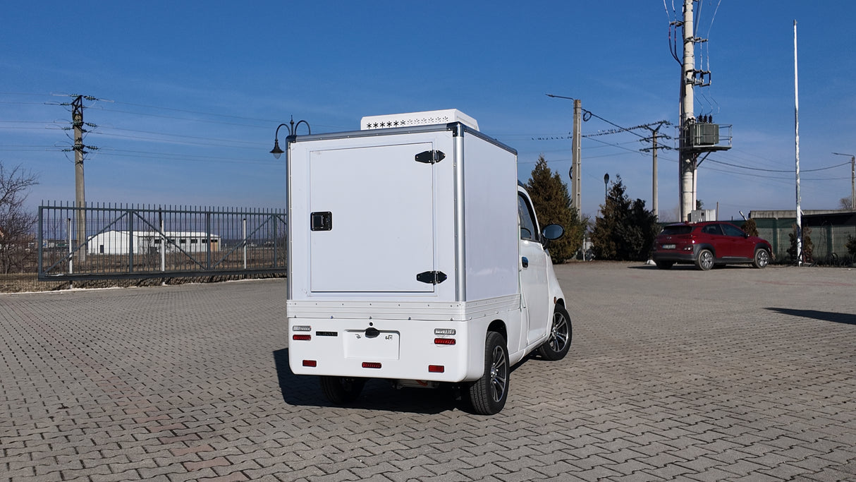 Cvadriciclu electric Cargo ELBONS 4EcoCBF - bena inchisa frigorifica
