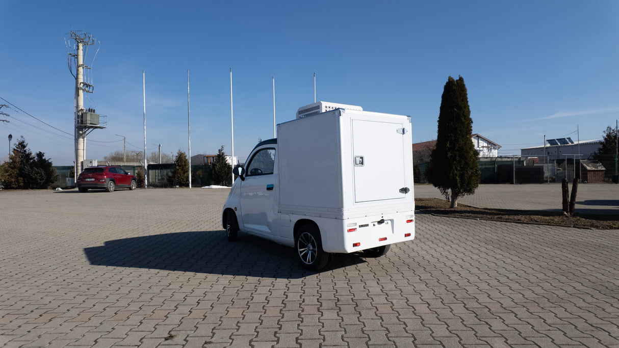 Cvadriciclu electric Cargo ELBONS 4EcoCBF - bena inchisa frigorifica