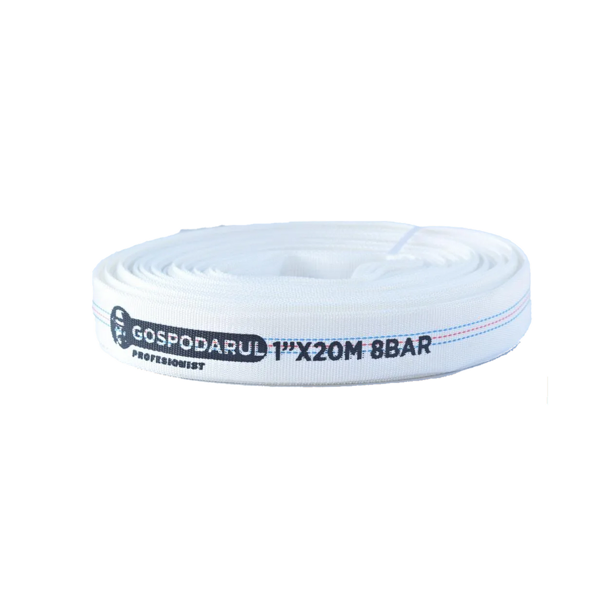 Furtun pompieri - PVC panzat - 1'' - ø¸ 25mm - 8 Bar - tip D - 20m