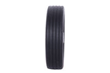 Roata carucior - mica - cauciuc brut striat - rulment - 125x40 5”