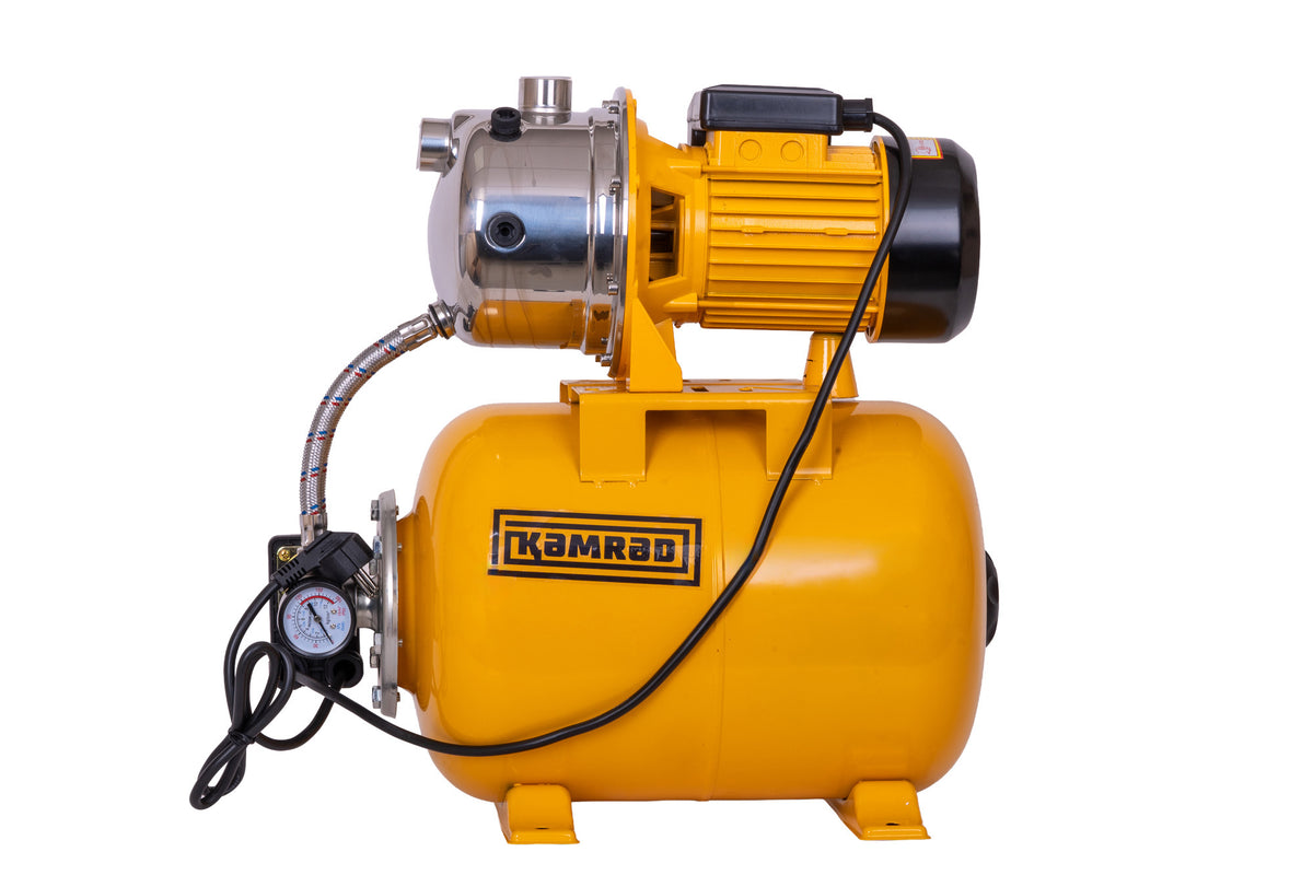 KAMRAD - HIDROFOR CAP INOX - 24L - 800W si Cap Inox - Debit 3200L/h - RESIGILAT
