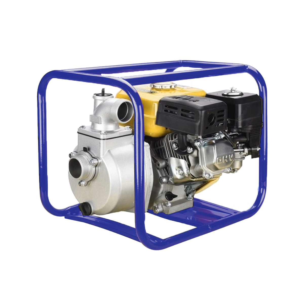 Motopompa apa KAMRAD KM-20, 2 toli, motor benzina 6.5 CP, debit 27.000 L/h