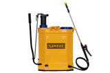 Pompa de stropit electrica 16 litri, 12V, 2–4 bar, regulator presiune, 3 duze incluse