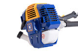 Motocoasa profesionala KAMRAD KRX-8000, 5 CP, 52cc, set 12 accesorii, Ham profesional Perfect Strap