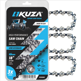 Lant pentru drujba KUZA, Lungime 18", pas 0.325", compatibil cu drujbe China, grosime 063"-1.6 mm, 68 Zale, 3 lanturi/pachet