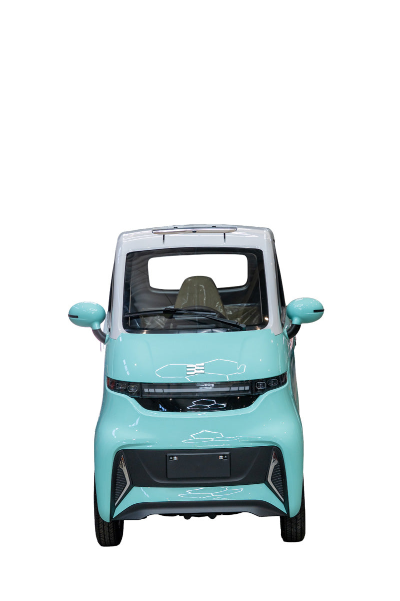 Masina Electrica BLADE CITY Plus 1500W, 25 km/h, autonomie 100 km, Verde-Alb