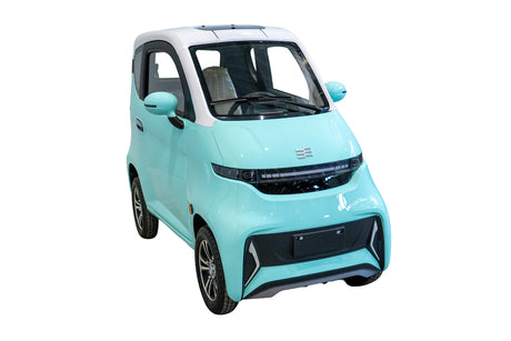 Masina Electrica BLADE CITY Plus 1500W, 25 km/h, autonomie 100 km, Verde-Alb