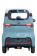 Masina Electrica BLADE CITY Plus 1500W, 25 km/h, autonomie 100 km, Albastru-Alb