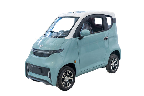 Masina Electrica BLADE CITY Plus 1500W, 25 km/h, autonomie 100 km, Albastru-Alb