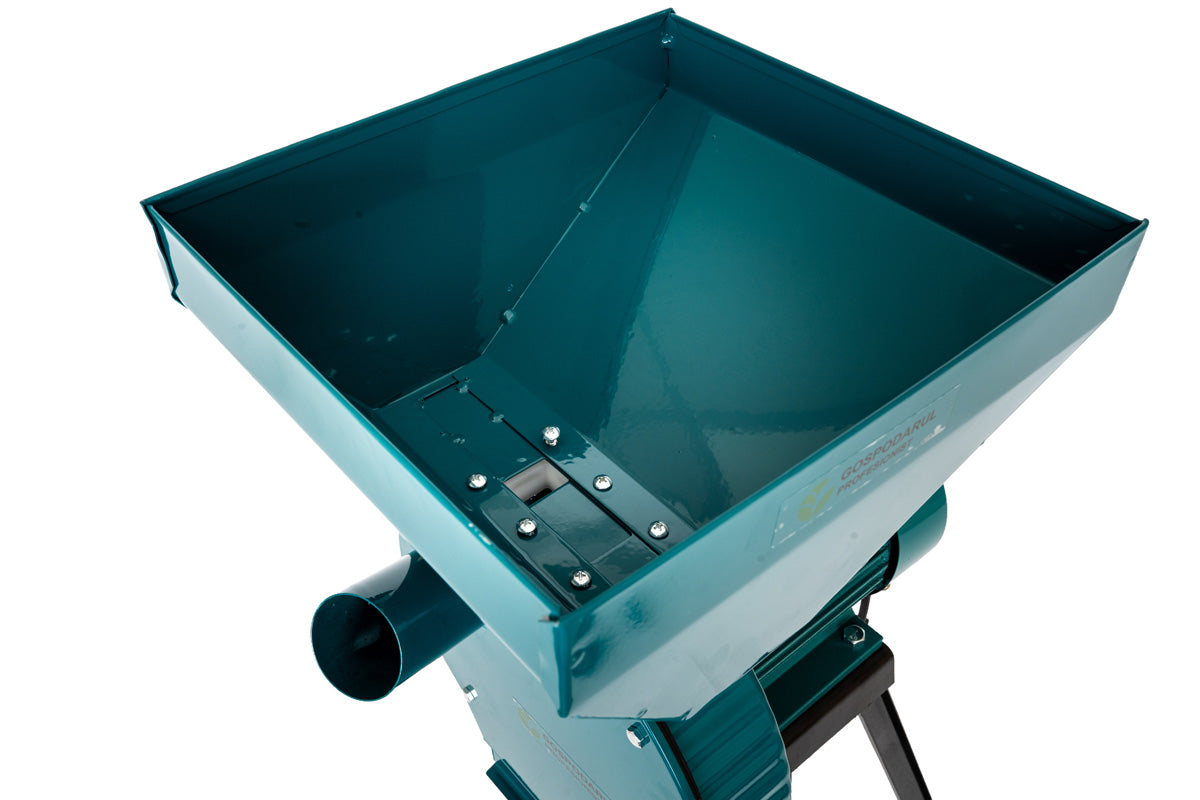 Moara cu suport pentru cereale si stiuleti de porumb GP-MCR1S - 3900W, 320 kg/h + accesoriu furaje