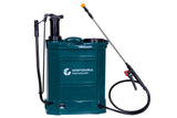 Pompa de stropit Gospodarul Profesionist 16L - 2 in 1 (cu baterie + actionare manuala), 3 duze incluse