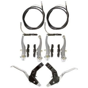 SET FRANA COMPLET V-BRAKE - MANETE PLASTIC