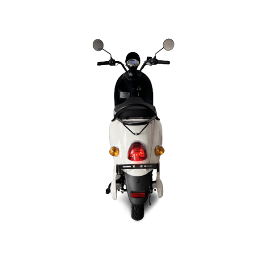 Voltarom S2, 2000W, Fara Permis, viteza maxima 25 km pe ora, autonomie pana la 60 km, Scuter Electric fara permis, Alb
