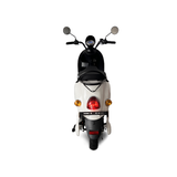 Voltarom S2, 2000W, Fara Permis, viteza maxima 25 km pe ora, autonomie pana la 60 km, Scuter Electric fara permis, Alb